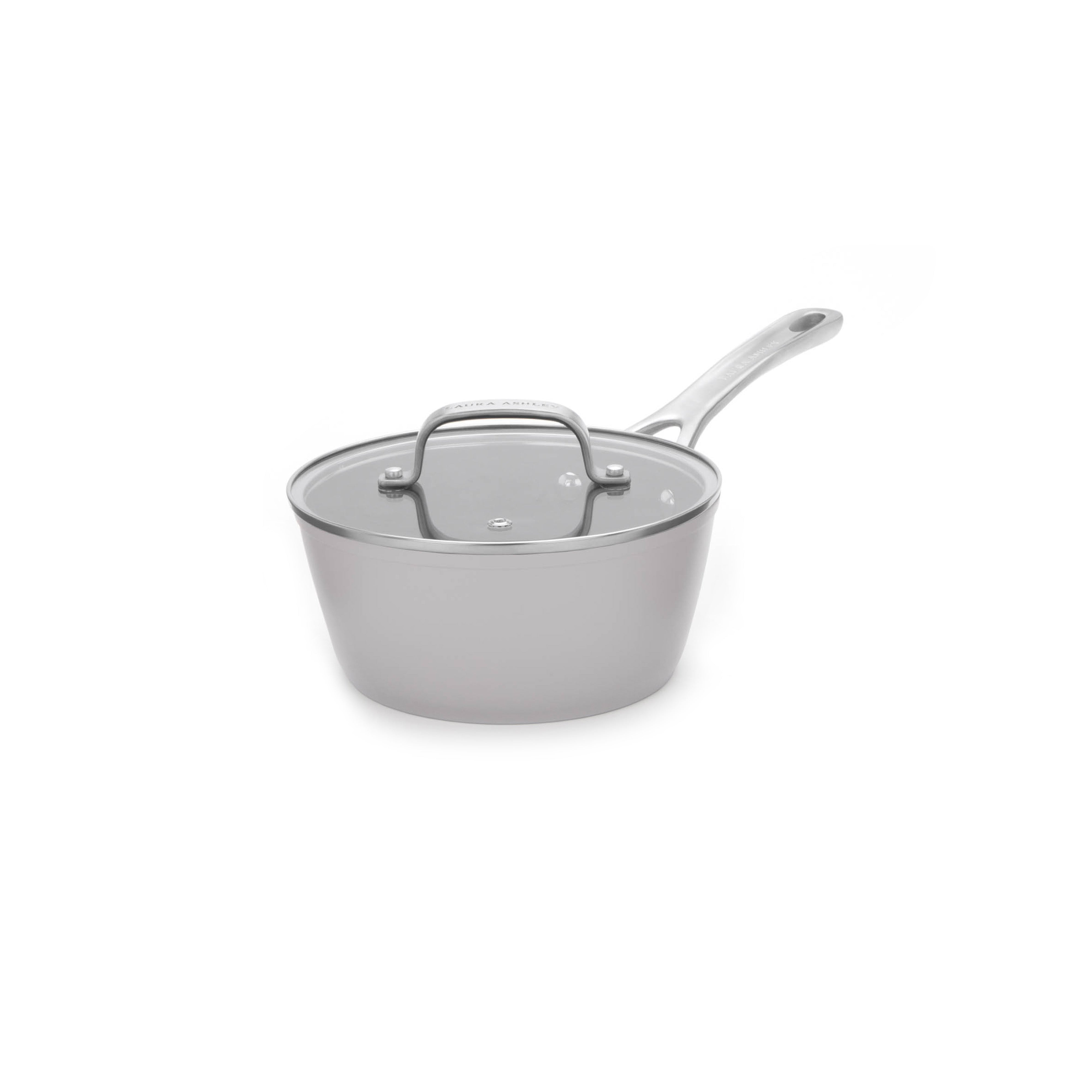 Laura Ashley Non-Stick 16/18/20cm Saucepan with Lid
