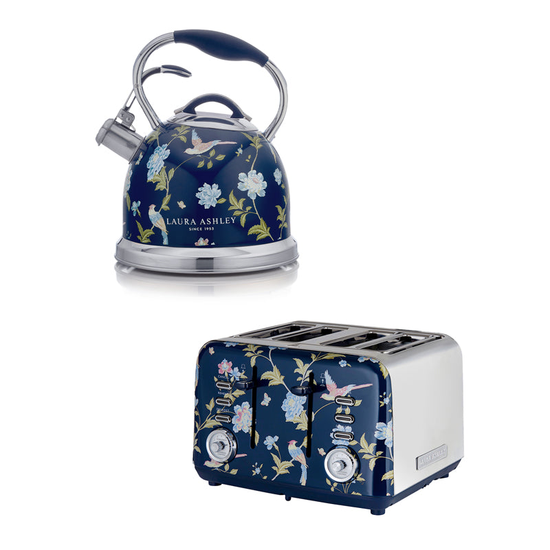 2.5L Stove Top Kettle & 4 Slice Toaster Set – Laura Ashley