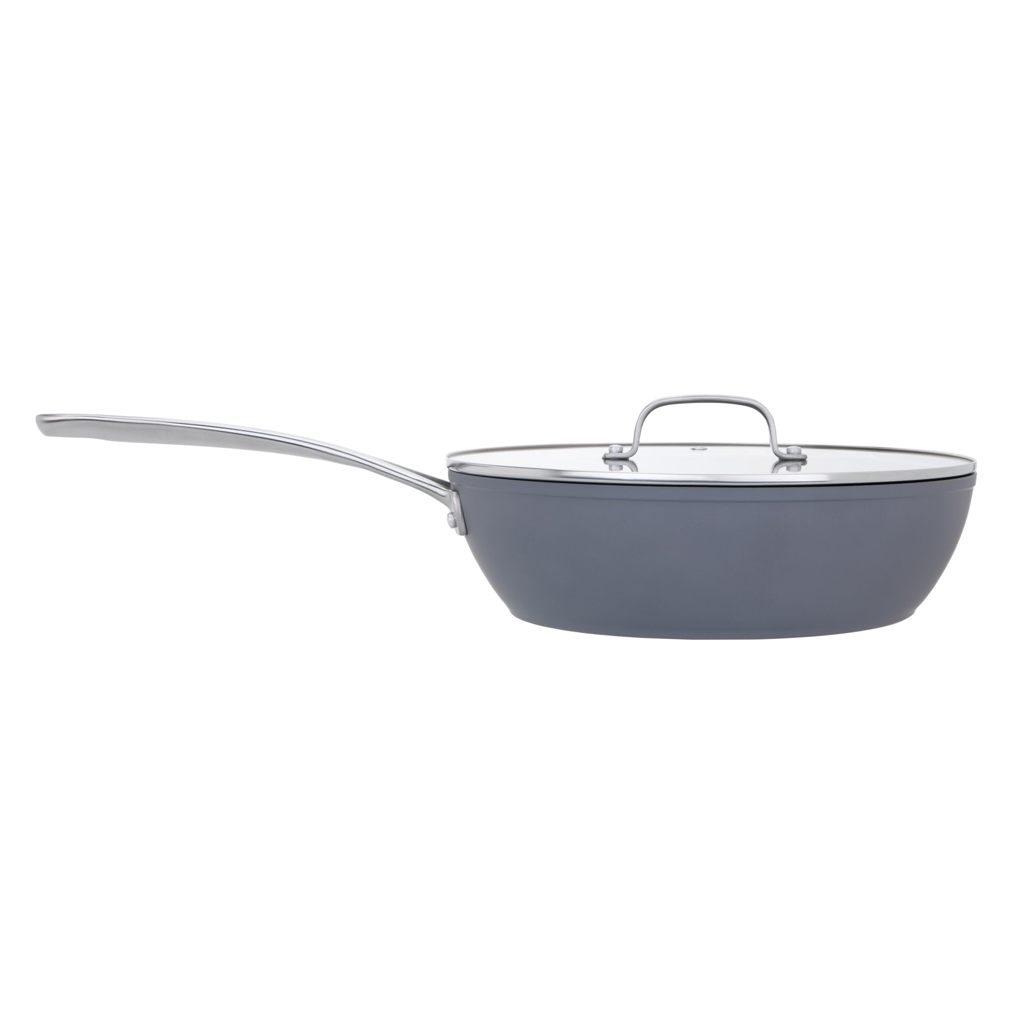 Laura Ashley 28 CM Deep Frying Sauté Pan with Lid