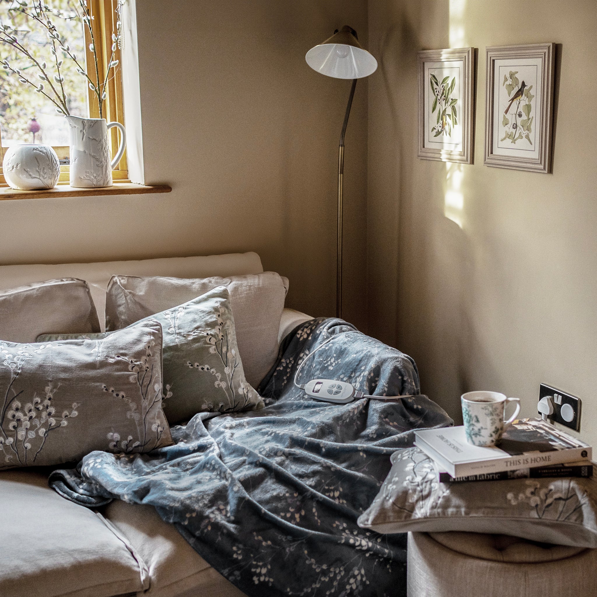 Laura Ashley Electric Throw Blanket