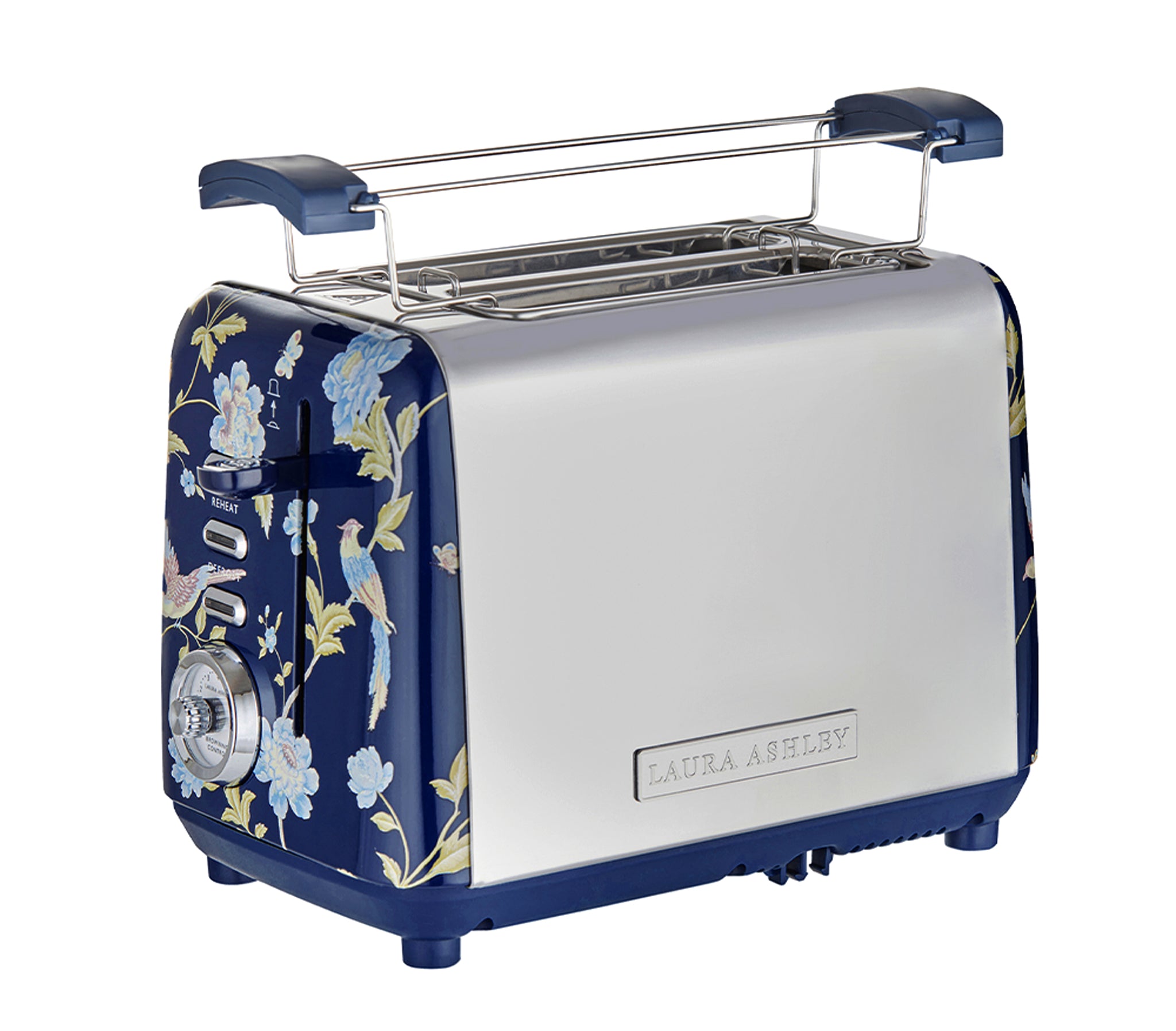 Laura Ashley’s 2-Slice Toaster – Multi-Function & 7 Heat Settings