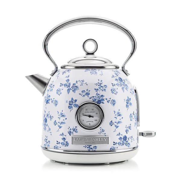 Laura Ashley’s 1.7L Dome Kettle – Fast Boil & Temperature Gauge