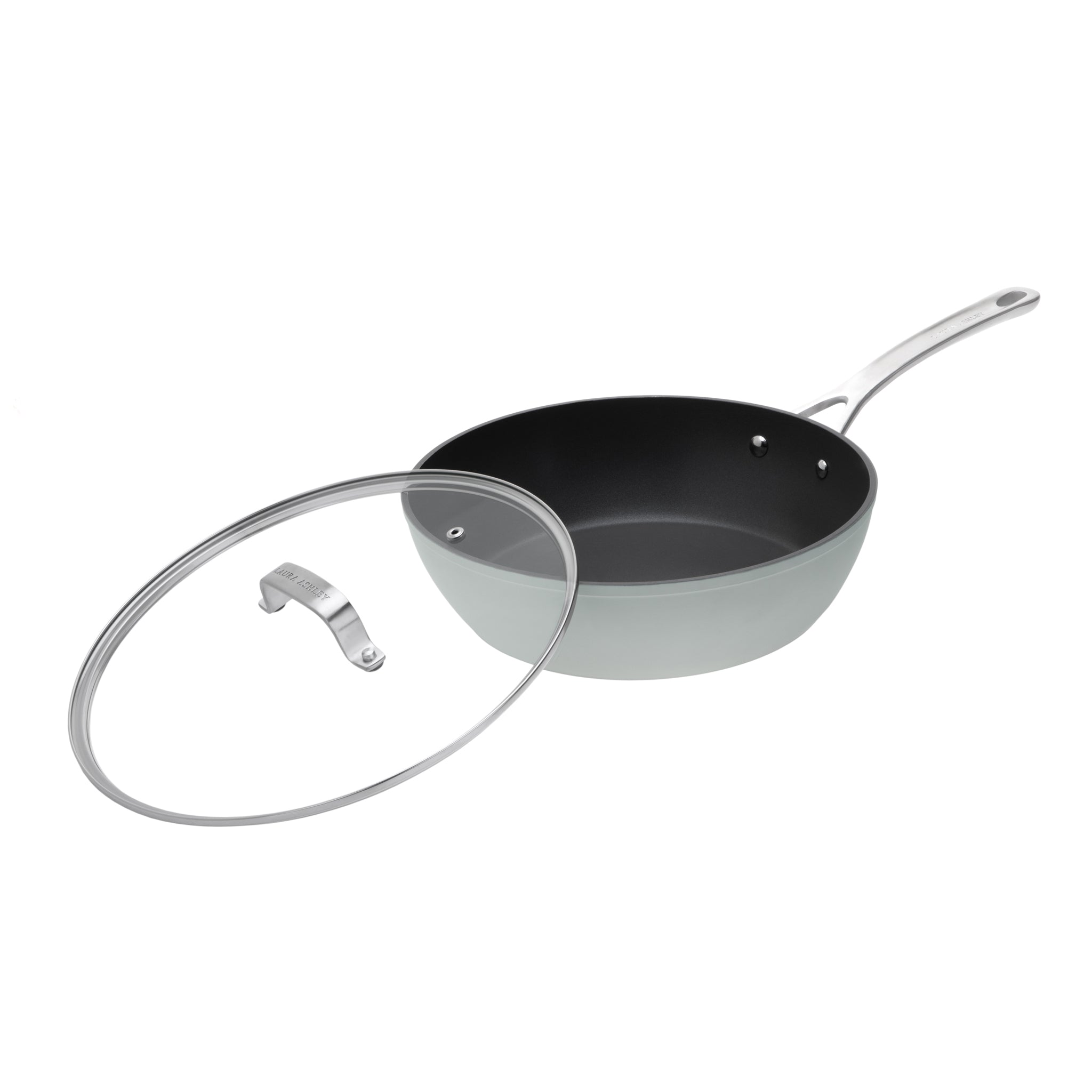 Laura Ashley 28 CM Deep Frying Sauté Pan with Lid