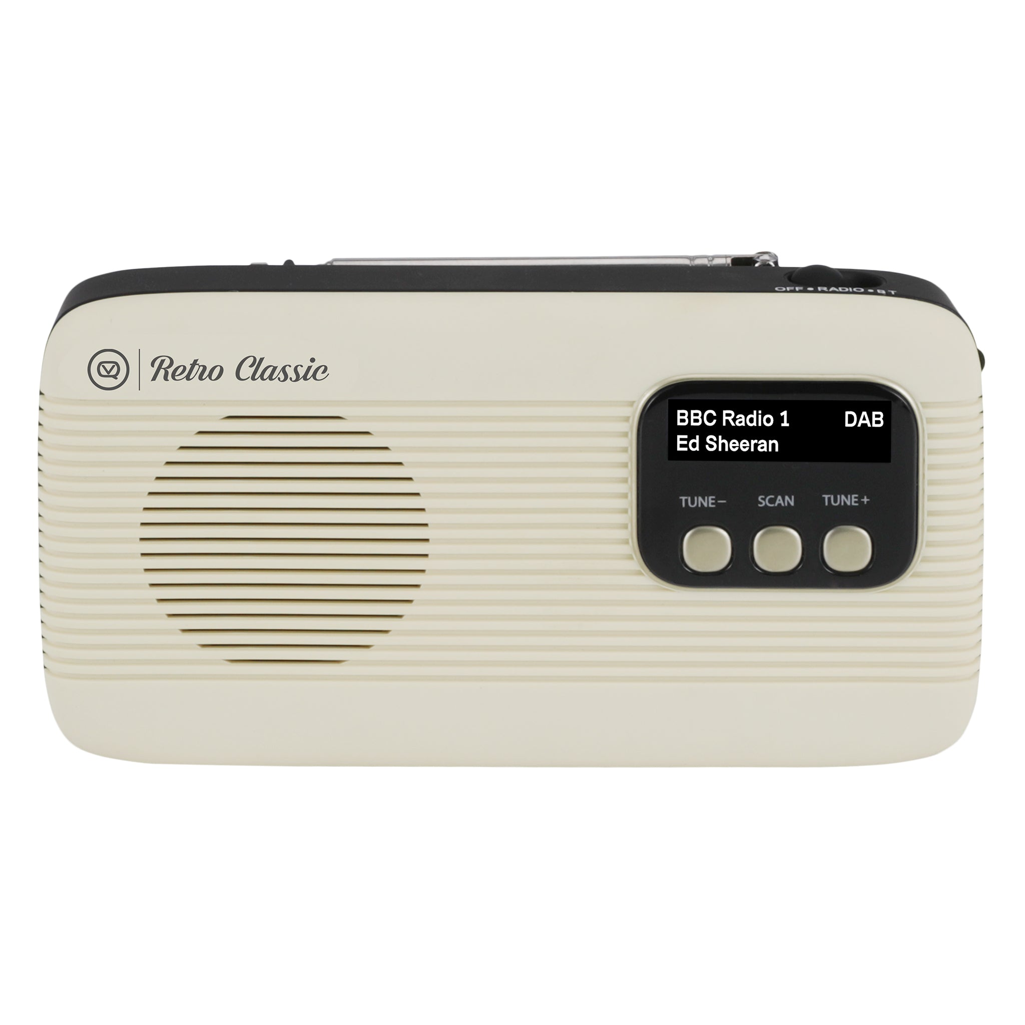 Retro Classic – Portable Radio with Bluetooth