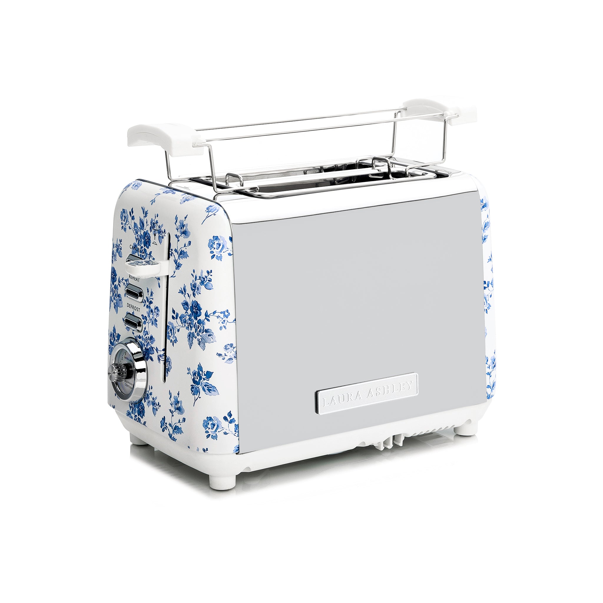 Laura Ashley’s 2-Slice Toaster – Multi-Function & 7 Heat Settings