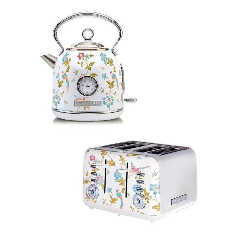 1.7L Dome Kettle & 4-Slice Toaster Set – Laura Ashley