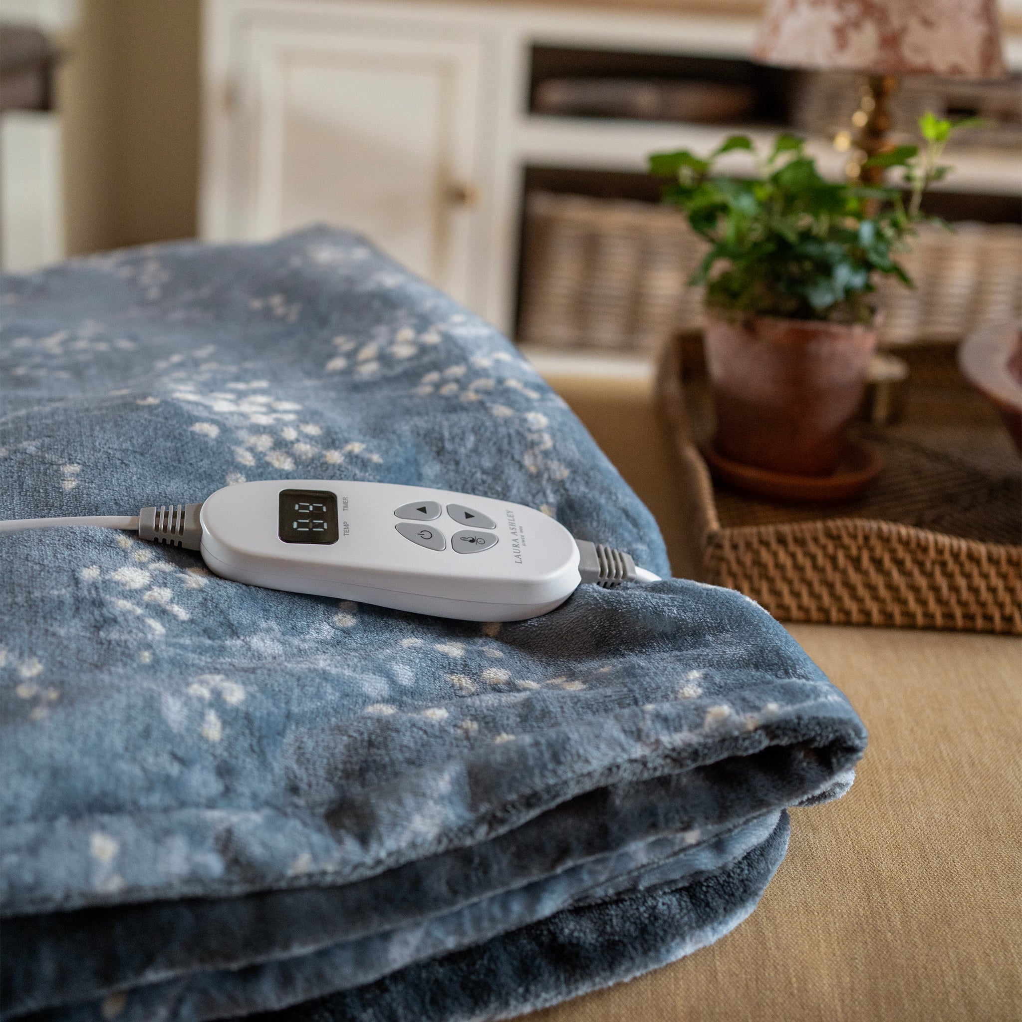 Laura Ashley Electric Throw Blanket