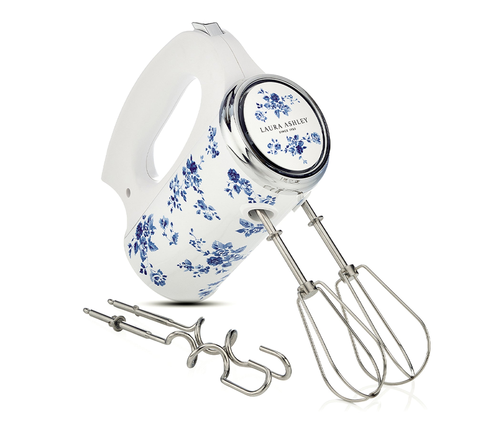 Laura Ashley’s Hand Mixer – 5-Speed Control + Turbo Boost