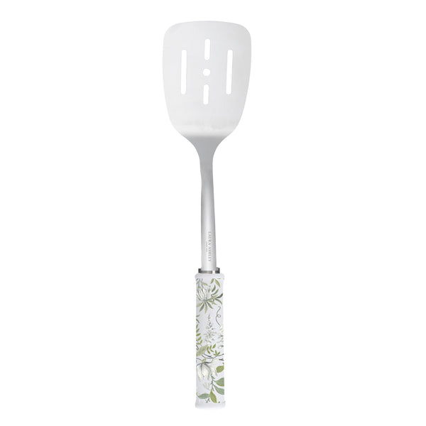 Laura Ashley Stainless Steel Slotted Turner with Soft Touch Handle