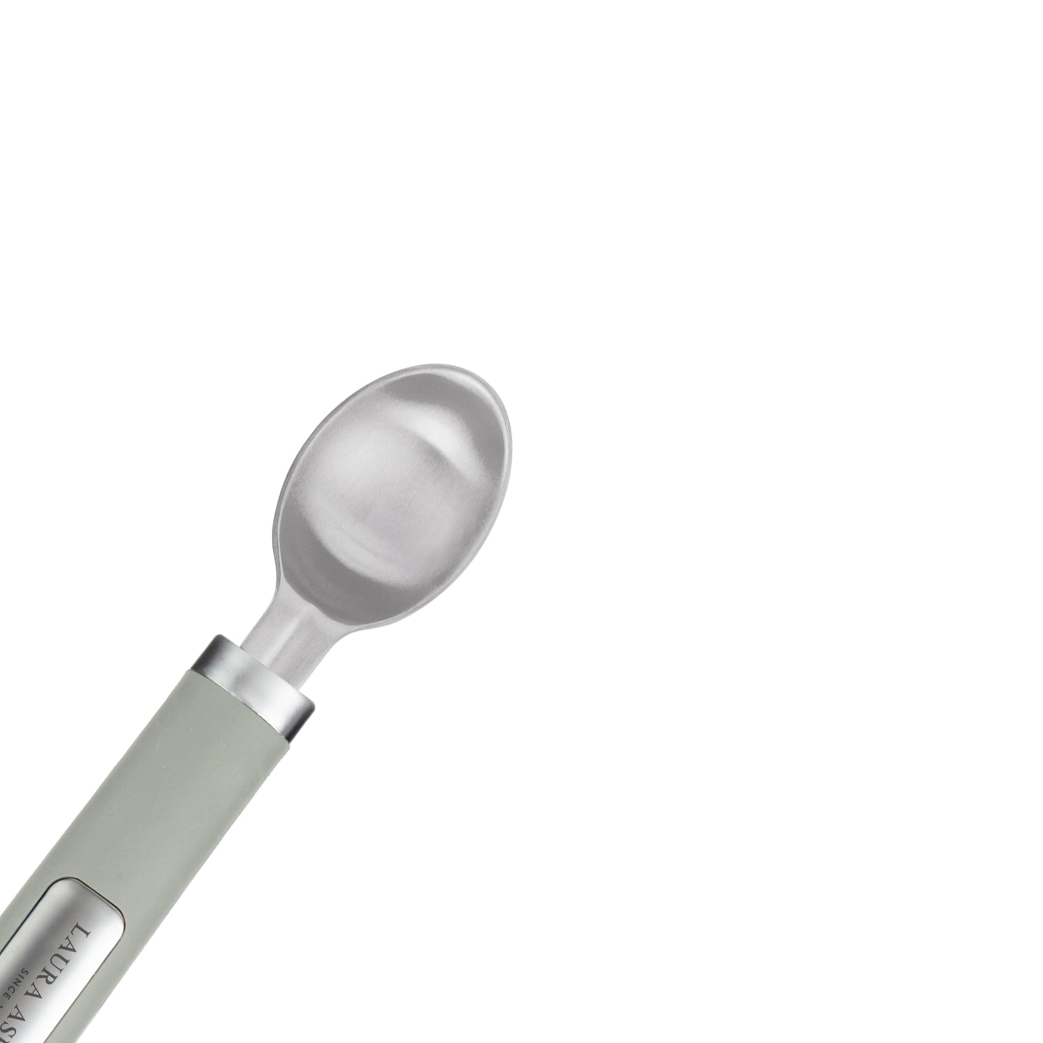 Laura Ashley Stainless Steel Ice Cream Spoon with Soft Touch Handle
