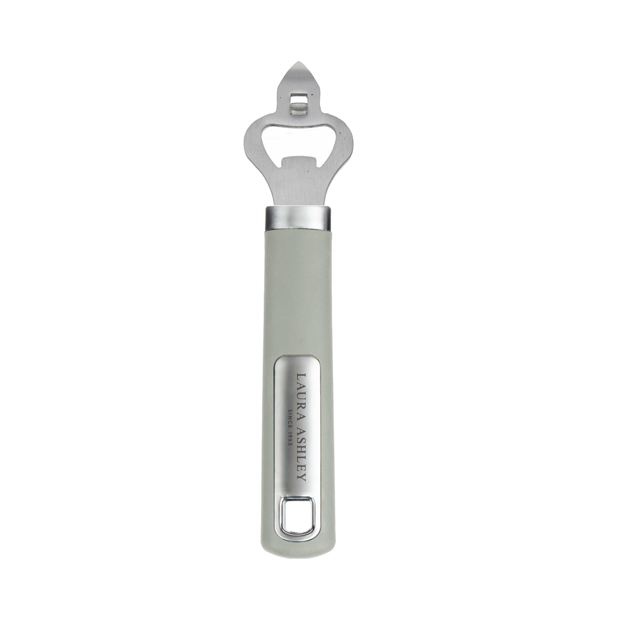 Laura Ashley Stainless Steel Bottle Opener with Soft Touch Handle