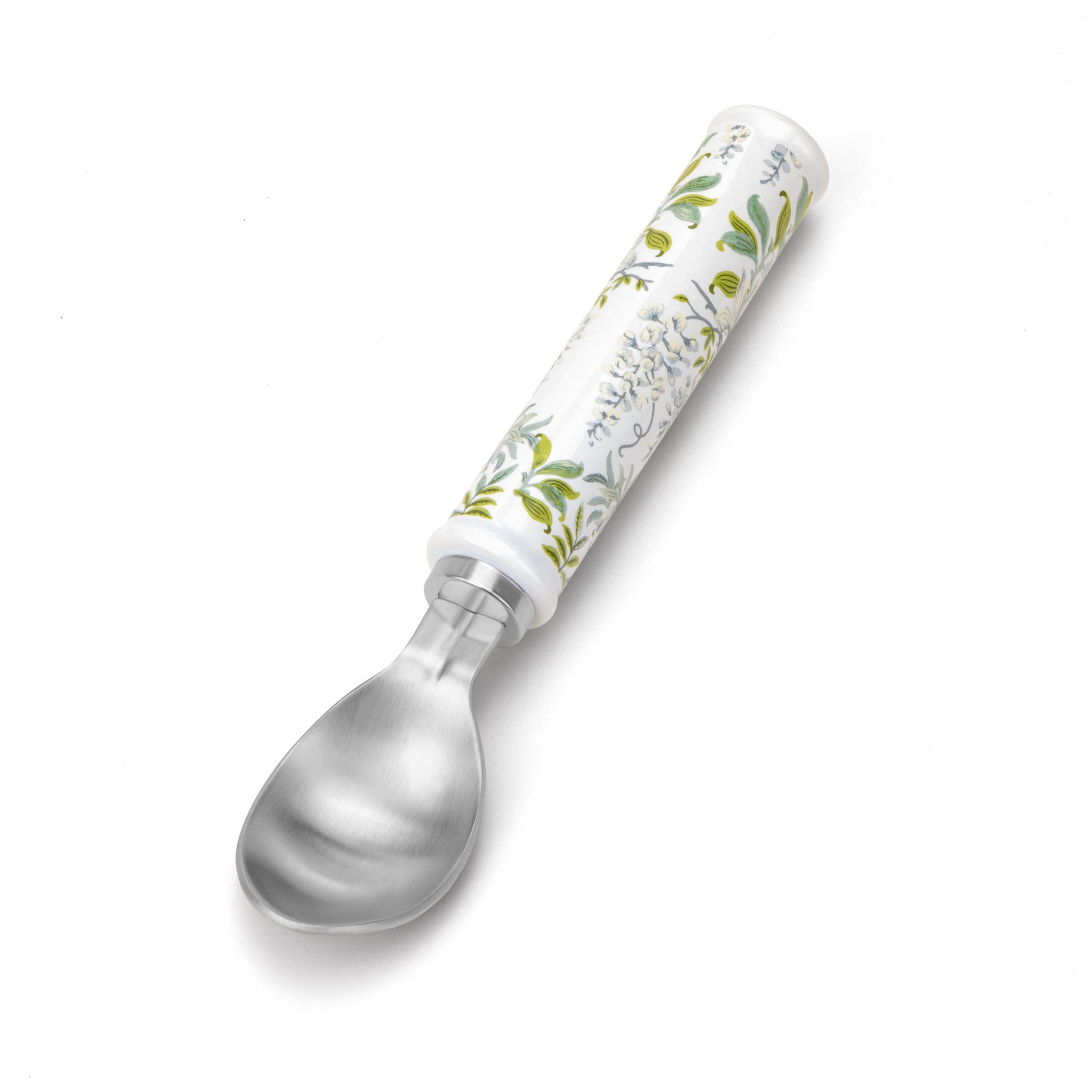 Laura Ashley Stainless Steel Ice Cream Spoon with Soft Touch Handle