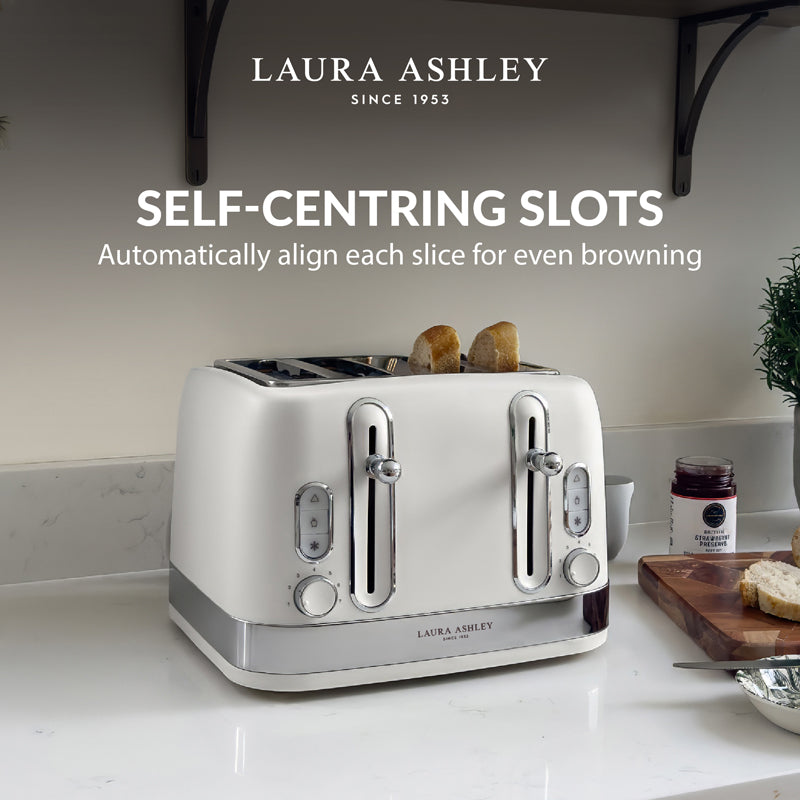 Laura Ashley’s 4-Slice Toaster – Solid Colour Range