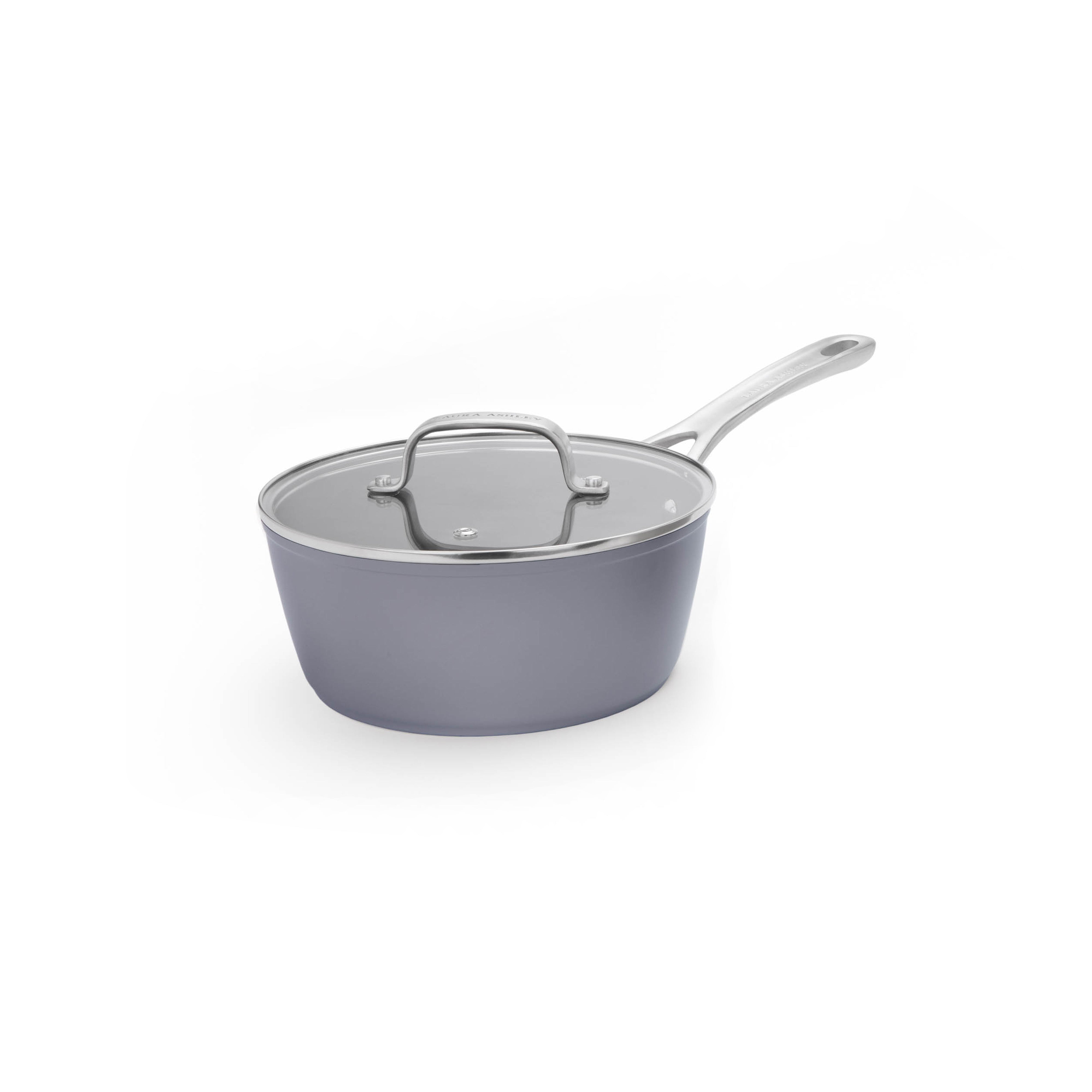 Laura Ashley Non-Stick 16/18/20cm Saucepan with Lid
