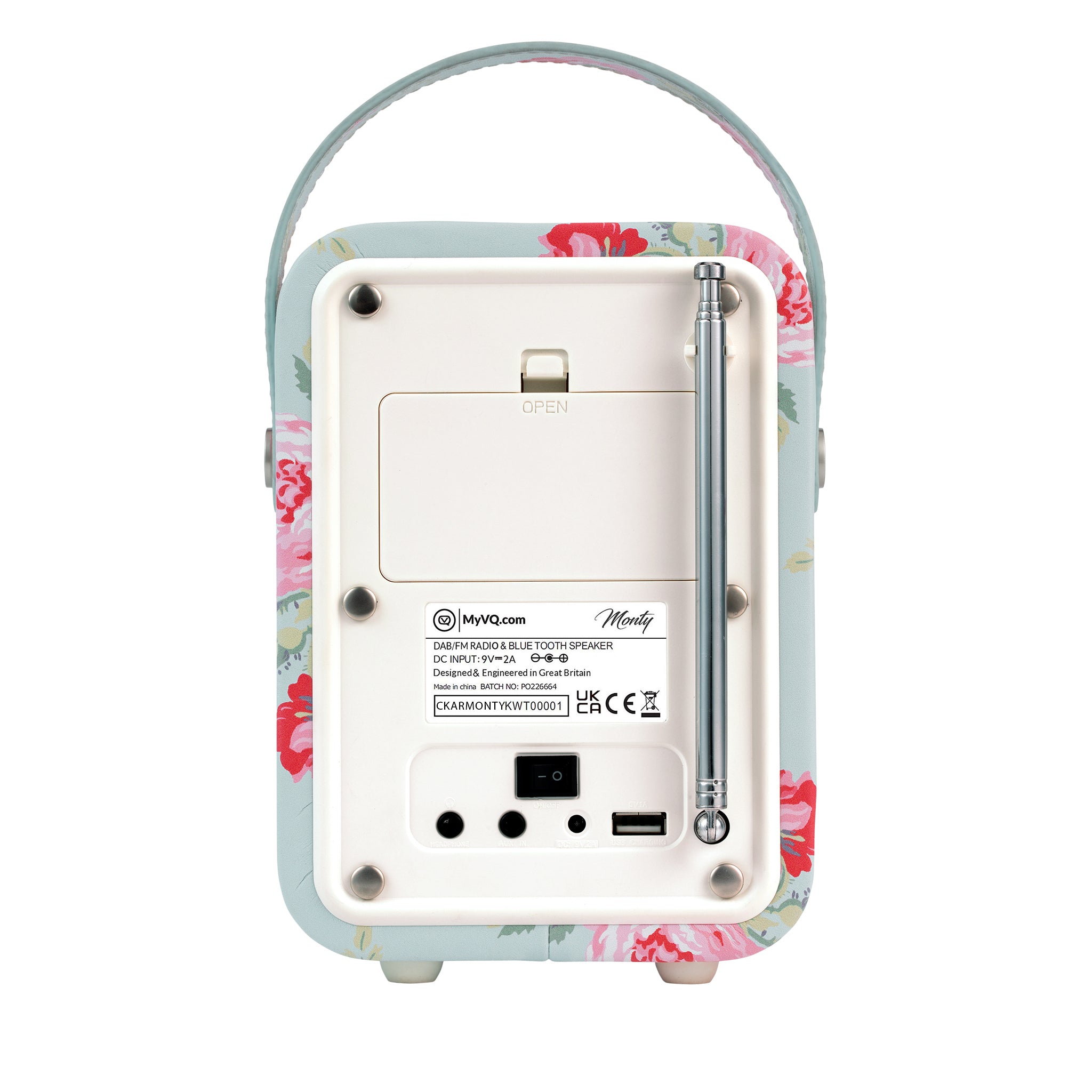 Cath Kidston’s Monty –DAB/DAB+ FM Radio with Bluetooth