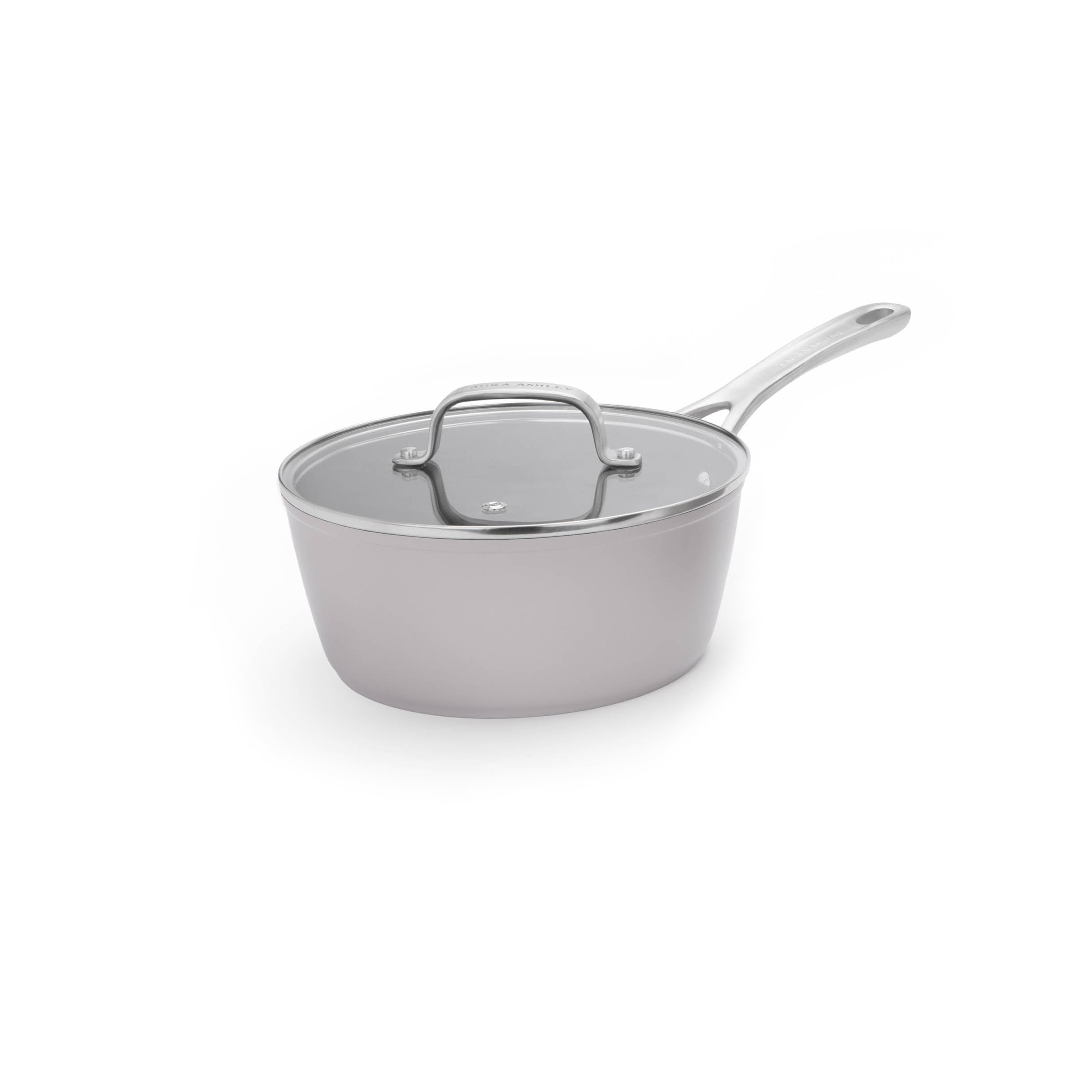 Laura Ashley Non-Stick 16/18/20cm Saucepan with Lid