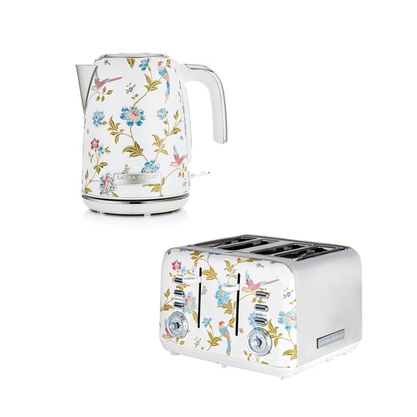 1.7L Jug Kettle & 4-Slice Toaster Set – Laura Ashley