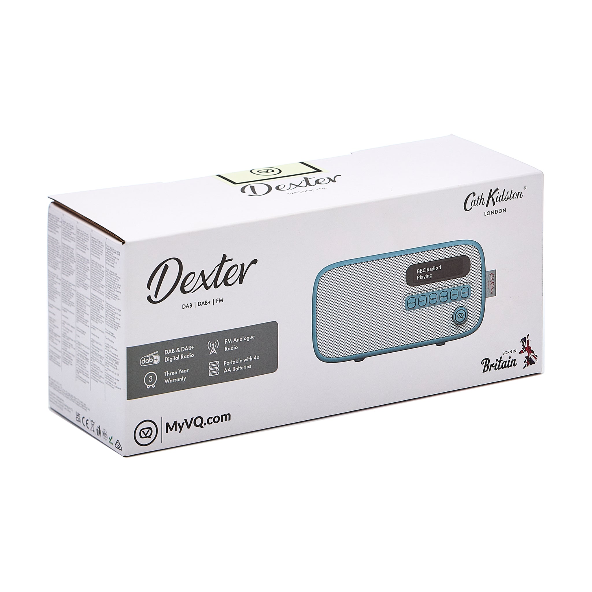 Dexter – Cath Kidston Portable Radio with Bluetooth
