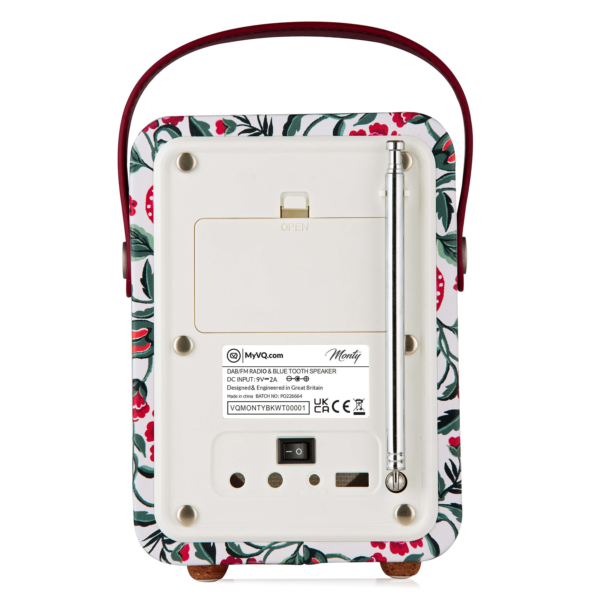 Cath Kidston’s Monty –DAB/DAB+ FM Radio with Bluetooth