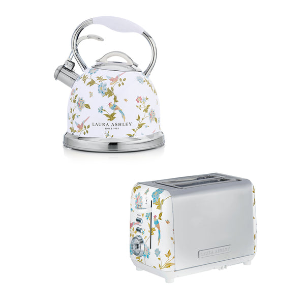 2.5L Stove Top Kettle & 2-Slice Toaster Set – Laura Ashley