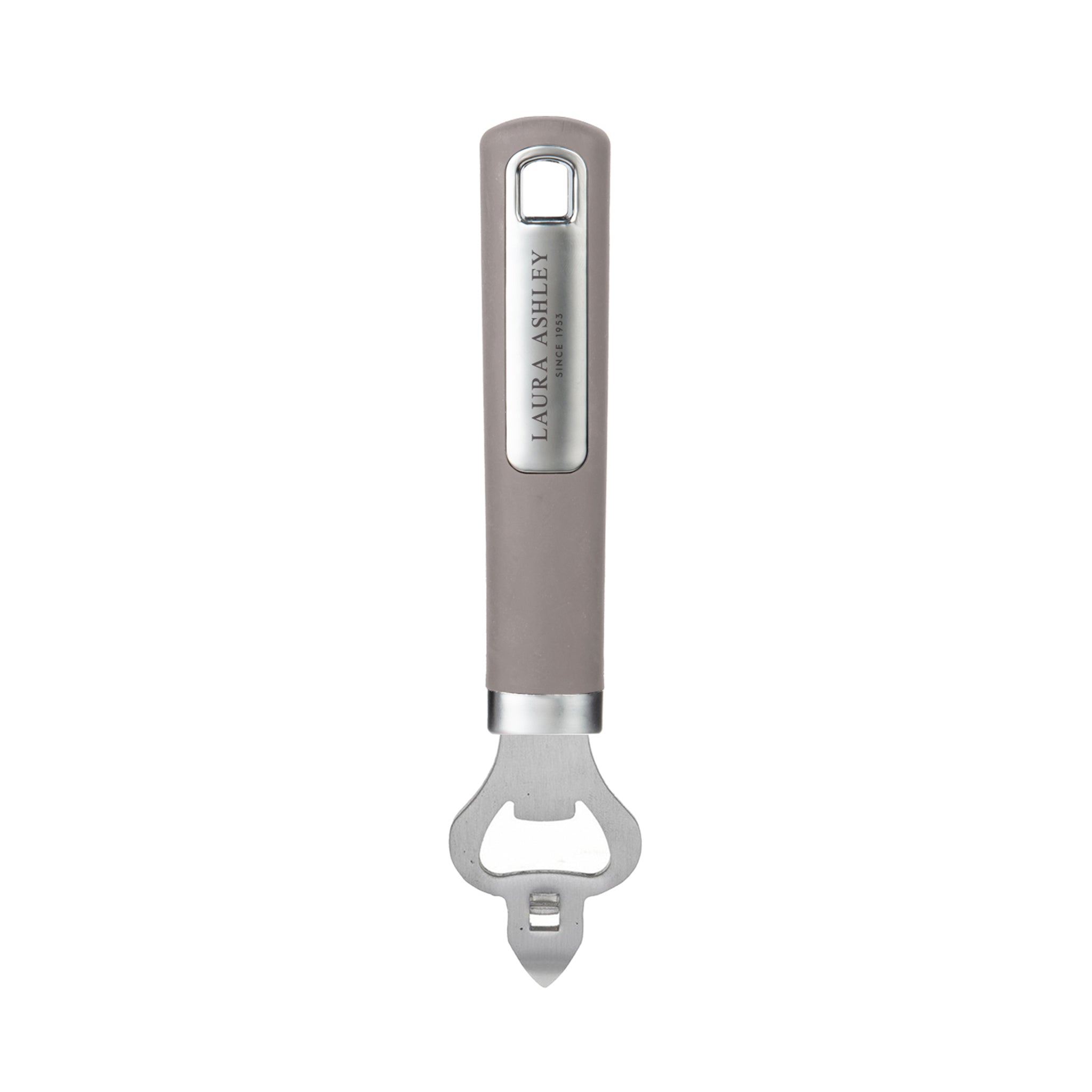 Laura Ashley Stainless Steel Bottle Opener with Soft Touch Handle