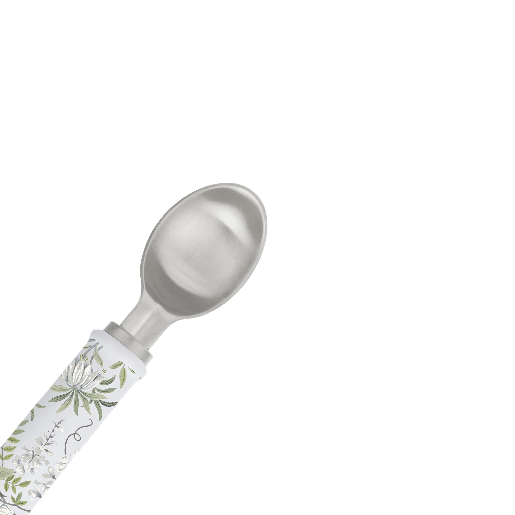 Laura Ashley Stainless Steel Ice Cream Spoon with Soft Touch Handle