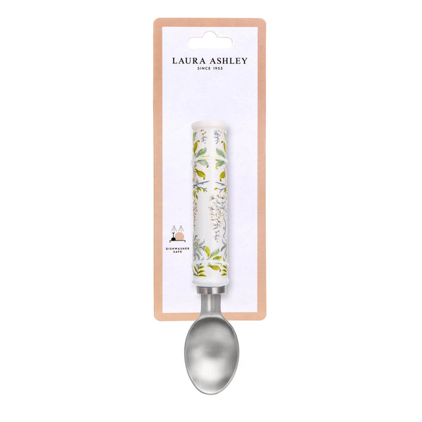 Laura Ashley Stainless Steel Ice Cream Spoon with Soft Touch Handle