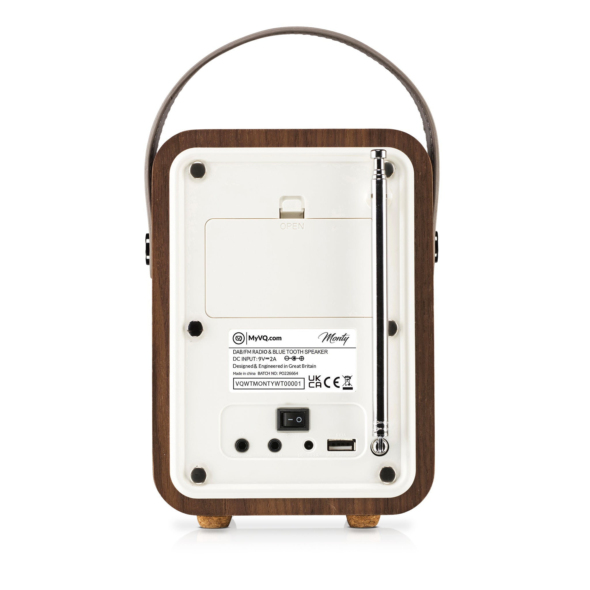 Monty –DAB/DAB+ FM Radio with Bluetooth