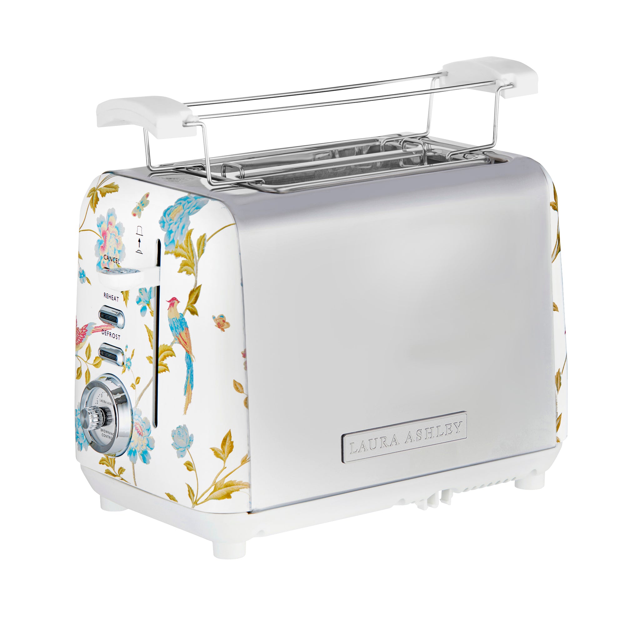 Laura Ashley’s 2-Slice Toaster – Multi-Function & 7 Heat Settings