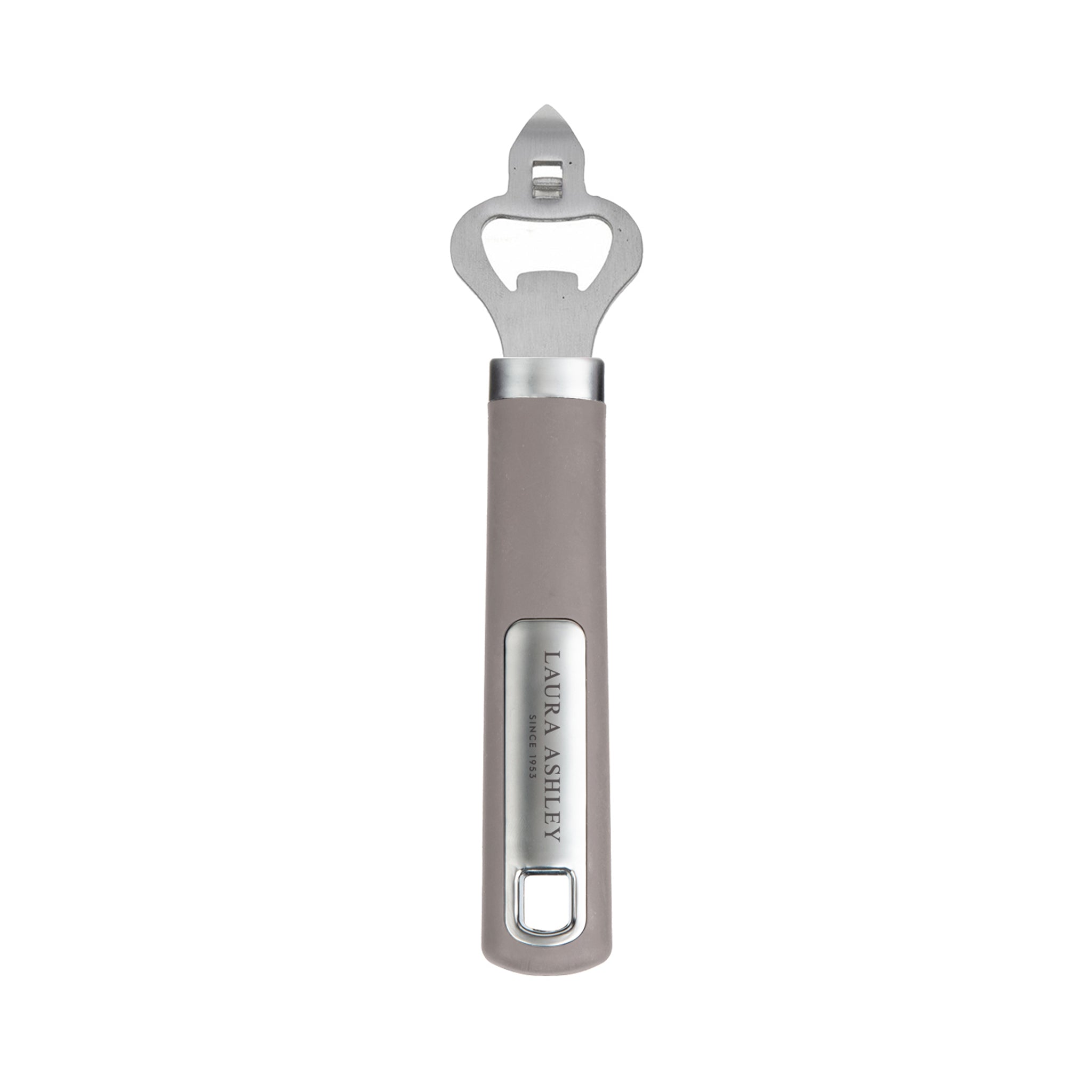 Laura Ashley Stainless Steel Bottle Opener with Soft Touch Handle