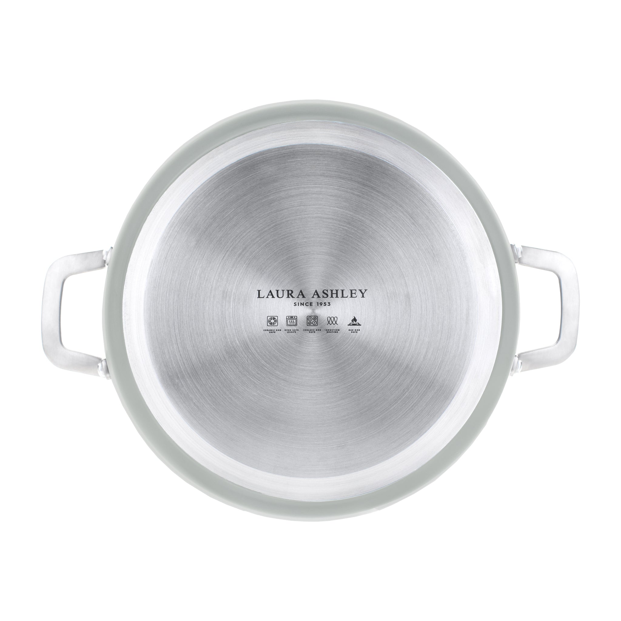 Laura Ashley 28 cm Casserole Pot with Glass Lid