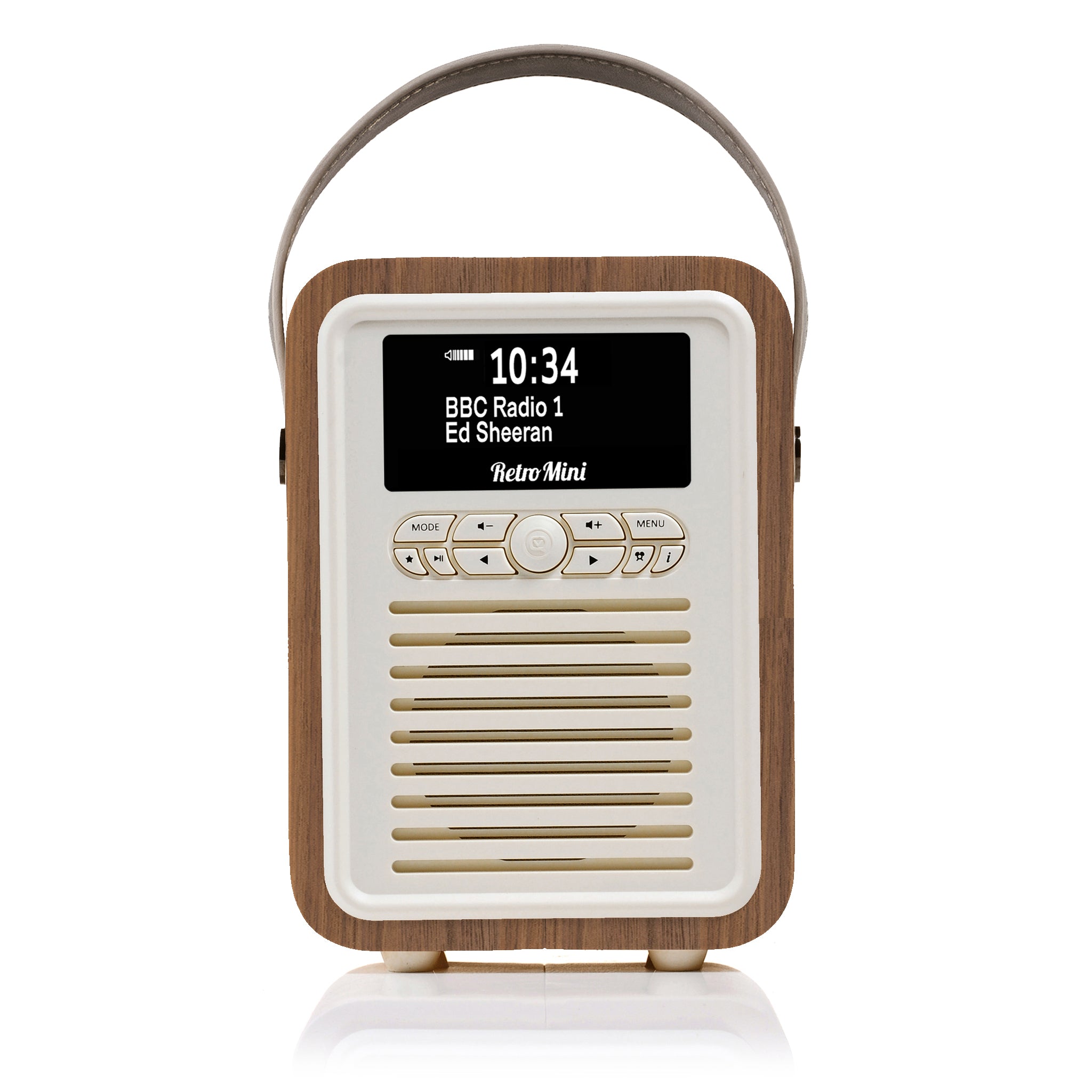 MYVQ - Retro Mini - DAB/DAB+ Digital Radio & Bluetooth Speaker
